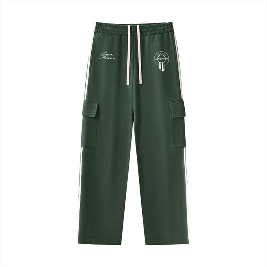 Morocco cargo pants,AFCON 2025 pants,Team Morocco pants,side stripe cargo pants