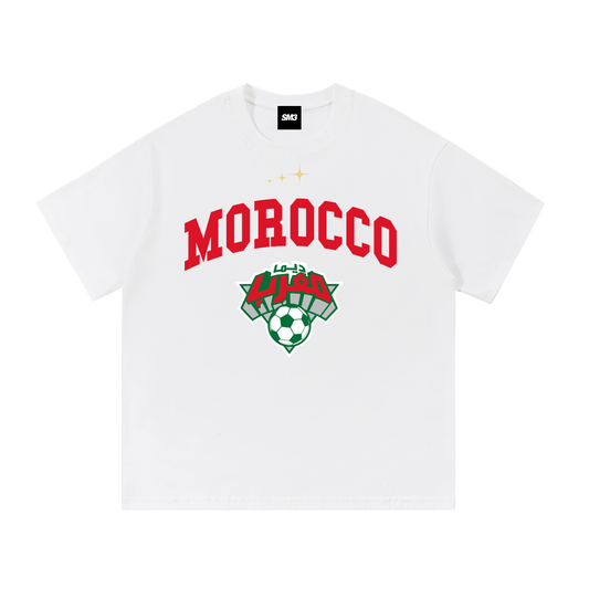 Dima Maghrib Morocco Tshirt White - World Football Series 26