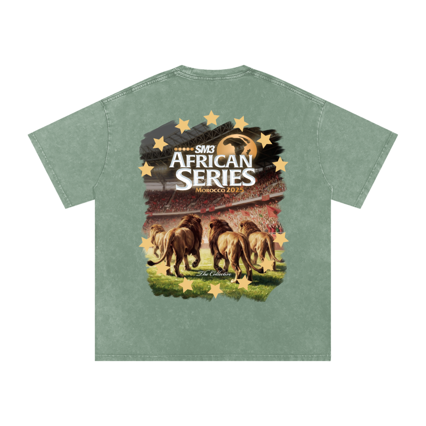 AFCON 2025 vintage tee,Morocco African Series,snow wash t-shirt,The Collective Morocco,Africa Cup of Nations apparel,African football culture,Morocco AFCON 2025